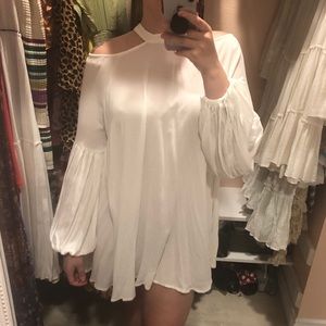 Free people white dress- large